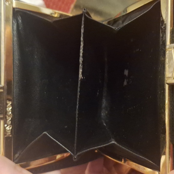 Vintage YSL Compact Kiss Lock Leather Bifold Wallet - Picture 8 of 10